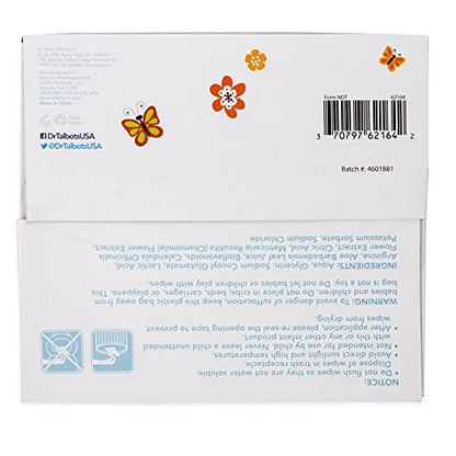 Nuby Chamomile Aloe Baby Wipes, 512 Count