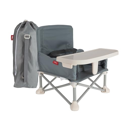 Nuby Portable Pop-Up Baby Booster Seat with Tray