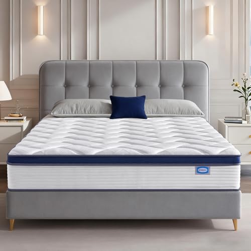 Queen 12-Inch Hybrid Memory Foam Mattress