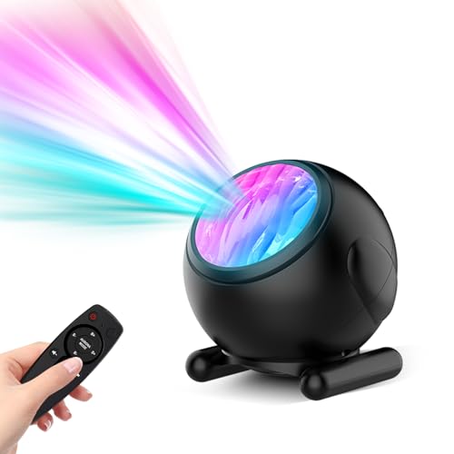 Aurora Projector with White Noise and Remote Control