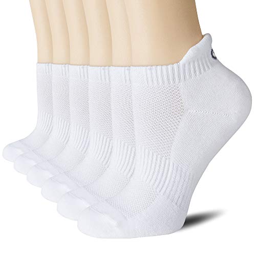 6 Pack Athletic Ankle Running Socks Low Cut
