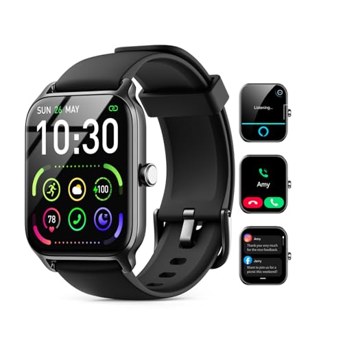 Alexa Bluetooth Call Fitness Smartwatch 1.85-Inch