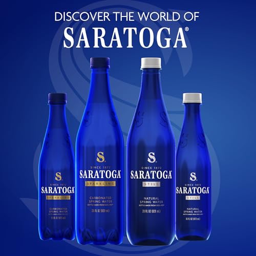 Saratoga Spring Water, 6 Pack, 16 Fl Oz