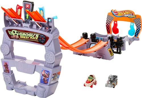 2 Pack Hot Wheels Star Wars Racer Track Set