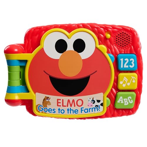 Sesame Street Elmo Electronic Learning Book for Kids