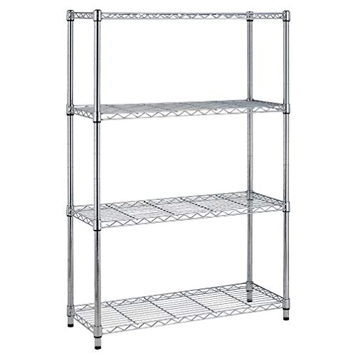 Adjustable Heavy Duty Rolling Wire Shelving Unit