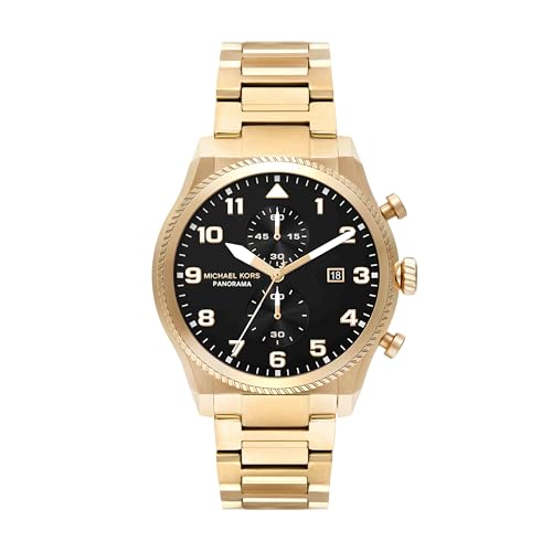 Michael Kors Panorama Chronograph Stainless Steel Watch