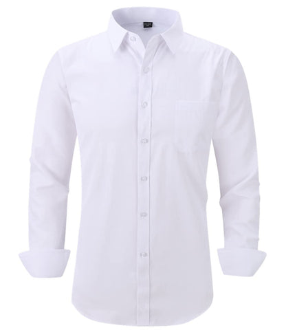 Men's Regular-Fit Long Sleeve Dress Shirt