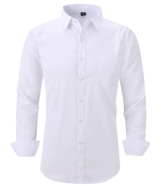 Men's Regular-Fit Long Sleeve Dress Shirt