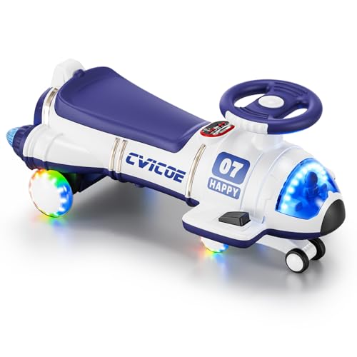 Electric Dual Motor Wiggle Car Ride On Toy