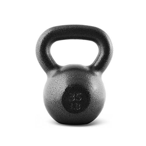 35 Pound Cast Iron Kettlebell