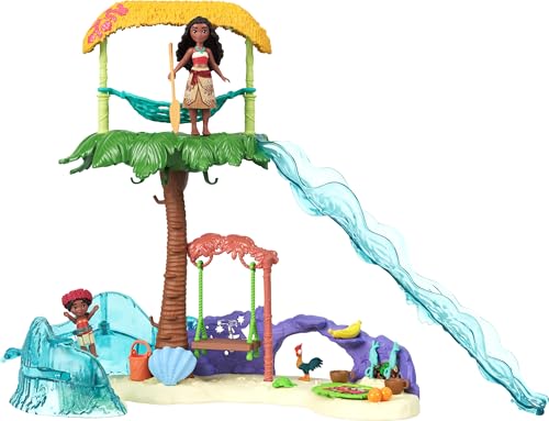Mattel Disney Moana Island Adventure Playset with Dolls