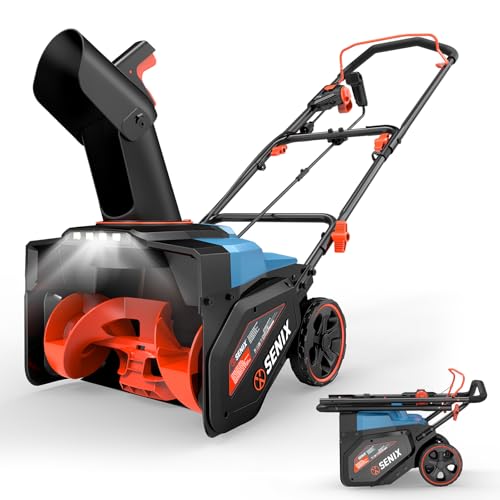 SENIX 18-Inch 14A Electric Corded Snow Blower