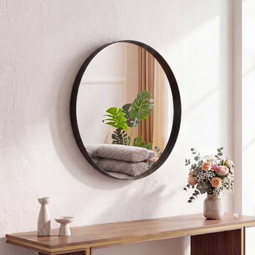 20-Inch Round Bathroom Vanity Wall Mirror