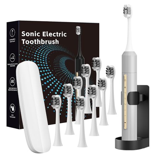 Sonic Rechargeable Electric Toothbrush With Timer