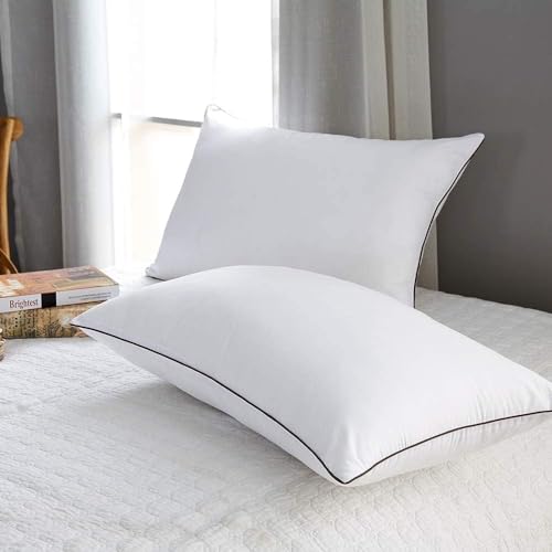 Queen Size Pillows Set of 2 for Sleepers