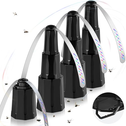 4 Pack Battery Operated Table Fly Repellent Fans
