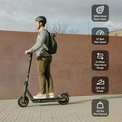 Segway MAX G2 Electric KickScooter, 22MPH