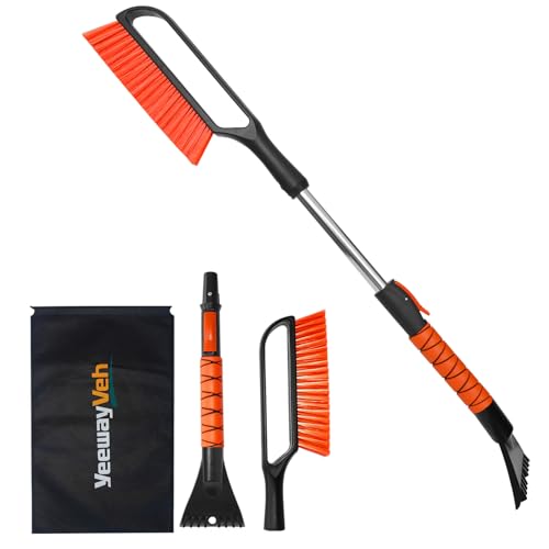 35-Inch Snow Brush and Ice Scraper