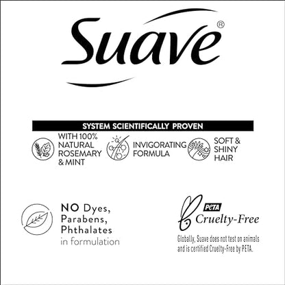 UPDATE: DEAD ❗ UPDATE Suave Professionals Invigorating Shampoo for Dry and Damaged Hair Rosemary and Mint Paraben free and Dye free Hair 28 fl oz