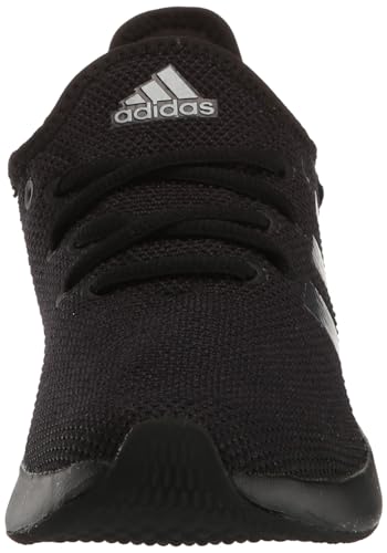 adidas Women's Cloudfoam Pure Sportswear Sneakers, Black/Iron Metallic/Black, 7