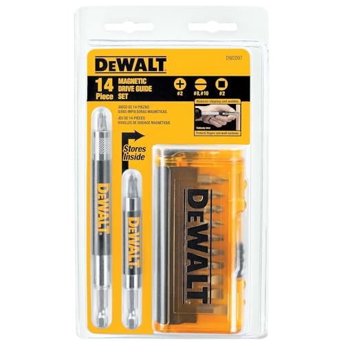 14 Piece DEWALT Magnetic Screwdriver Bit Set