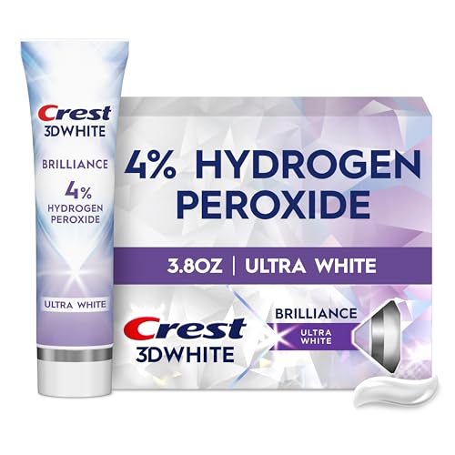 Crest 3D White Brilliance Whitening Fluoride Toothpaste 3.8 oz