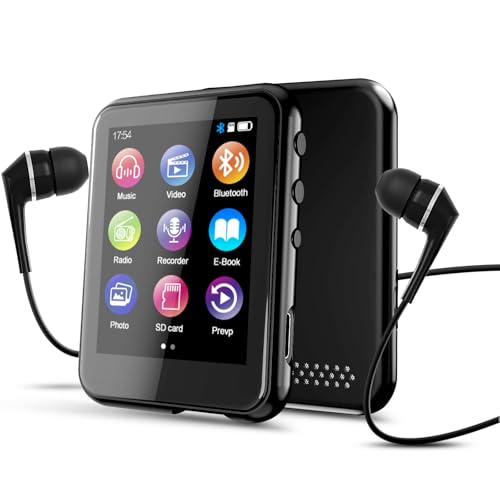 16GB Bluetooth MP3 Player Touchscreen with FM Radio