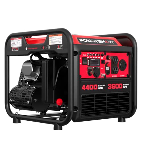 4400-Watt Gas Inverter Generator with CO Sensor