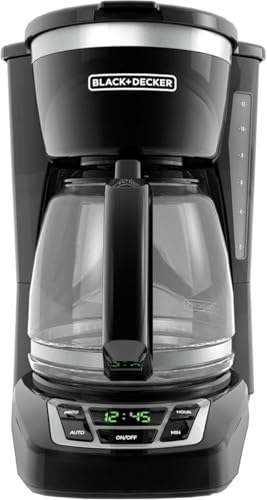 BLACK+DECKER 12-Cup Programmable Digital Coffee Maker