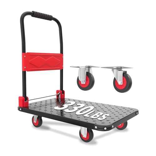 330 lb Heavy Duty Folding Platform Cart Dolly