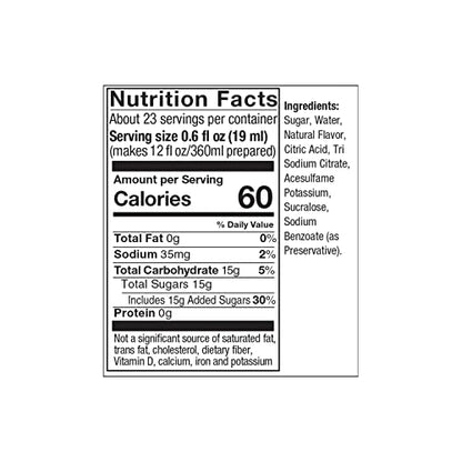 SodaStream Lemon Lime 4-Pack Carbonated Drink Mix