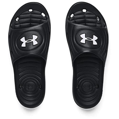 Under Armour Men's Locker Iv, Black (001)/Black, 10 M US