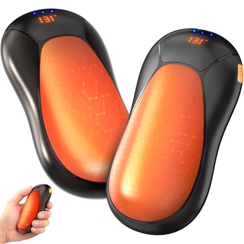 2 Pack Rechargeable 8000mAh Electric Hand Warmers