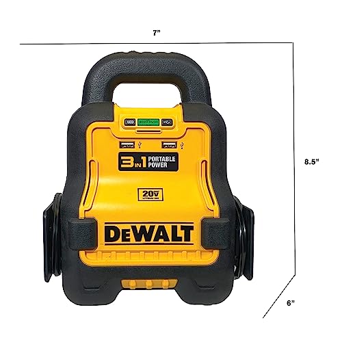 20-Volt DEWALT Jump Starter and Battery Booster