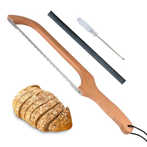 Sourdough Bread Bow Knife with Serrated Blade