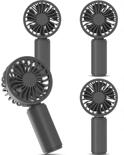 4 Pack Rechargeable Mini Handheld Personal Fans