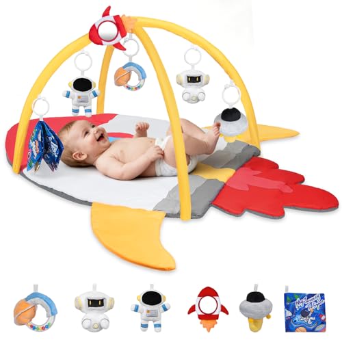Baby Play Gym & Activity Mat for Sensory Development