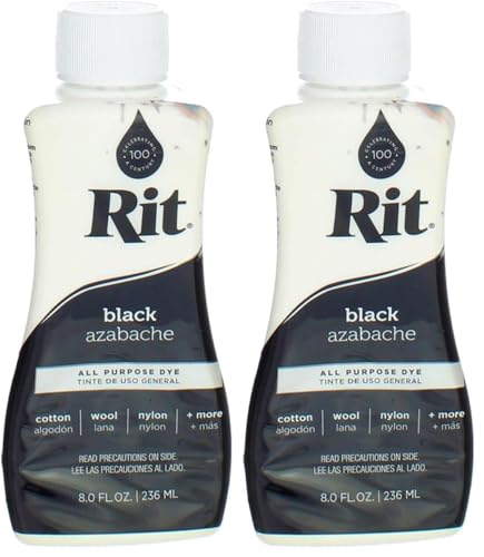 2 Pack Rit Liquid Fabric Dye 8 Fl Oz