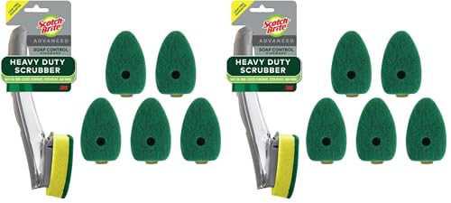 2 Pack Scotch-Brite Soap Control Dishwand Kit