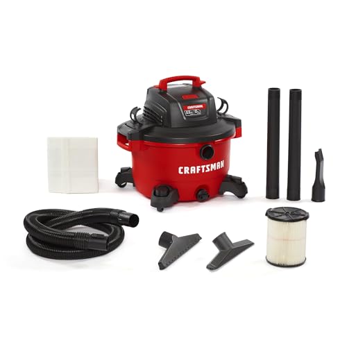 12 Gallon CRAFTSMAN Wet Dry Shop Vacuum 6.0 HP