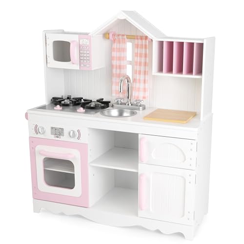 Modern Country Kitchen Toy Playset for Kids