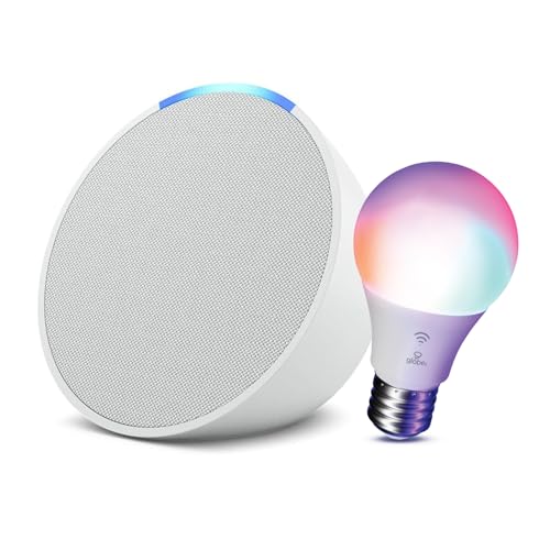 Echo Pop with Globe Electric Smart Color Bulb