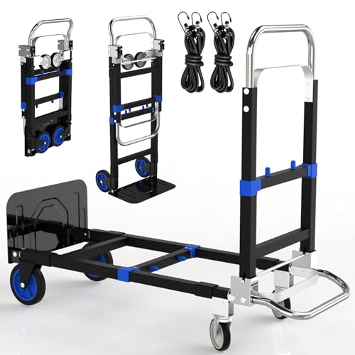 500 Lb Folding Collapsible Hand Truck Dolly Cart