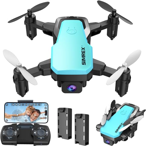 2 Battery Foldable Mini Drone with 720P Camera