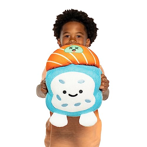 Jumbo Sushi Plush Toy, Soft Crochet Collectible 10"