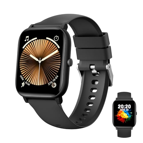 1.85" Fitness Tracker Smartwatch Heart Rate Sleep Monitor