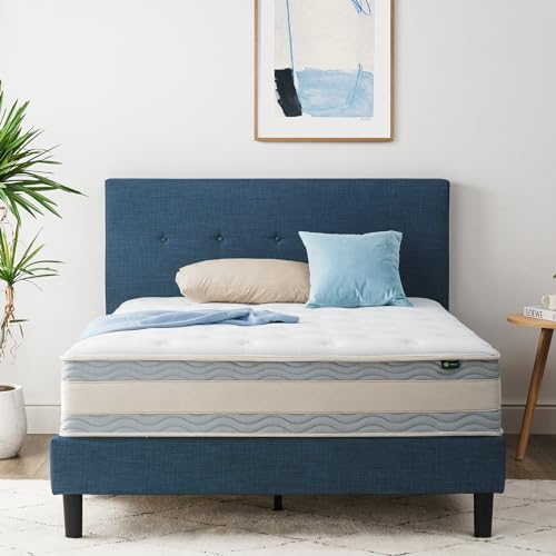 ZINUS 10 Inch Hybrid Mattress Queen Fiberglass Free
