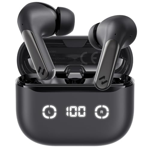 Wireless Noise Cancelling Bluetooth Earbuds with Mic