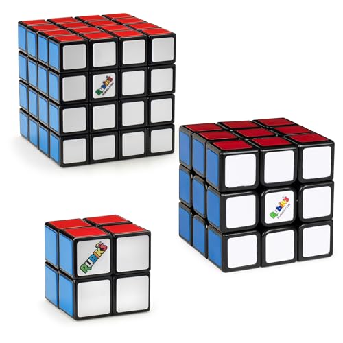 Rubik’s 3 Pack 2x2 3x3 4x4 Puzzle Cubes
